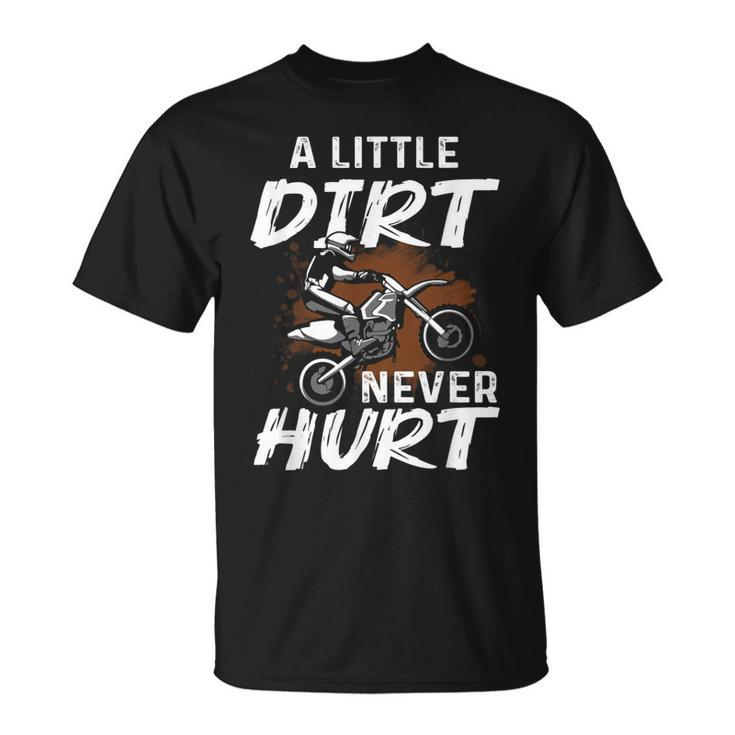 Funny Dirt Bike Gift For Boys Men Motorcycle Motocross Biker Unisex T-Shirt