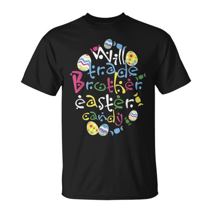 Funny Easter Brother Egg Hunting Rabbit Party Unisex T-Shirt