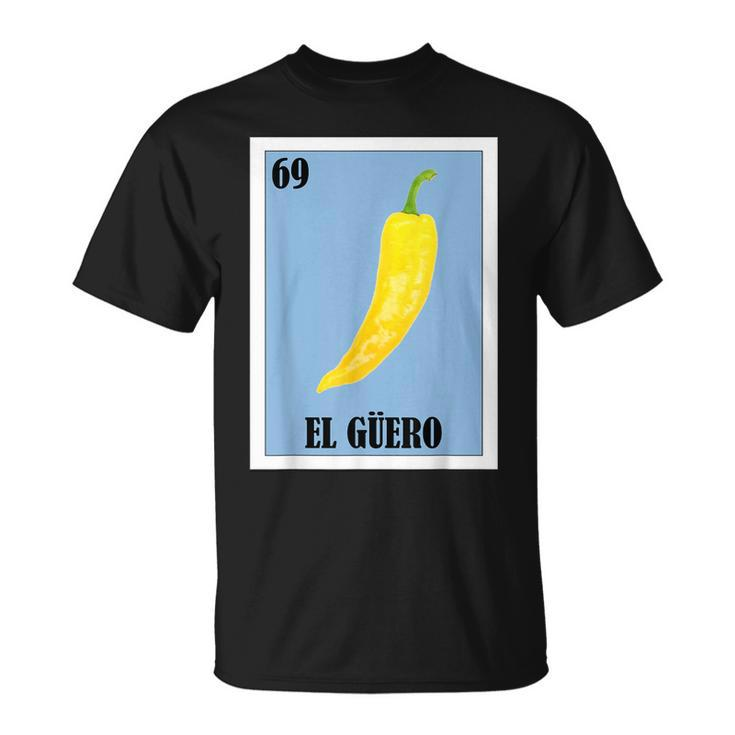 Funny Mexican Food Design - El Guero  Unisex T-Shirt