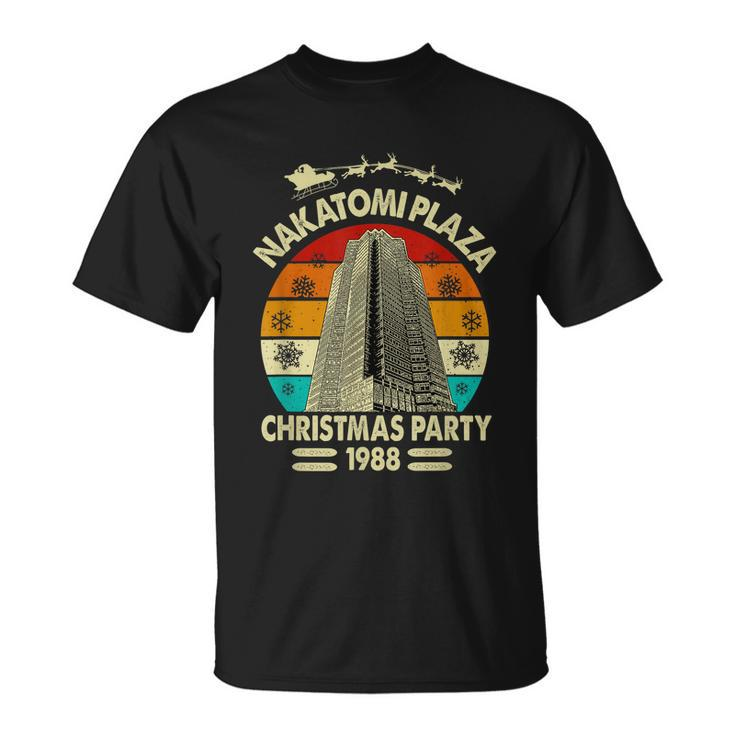 Funny Nakatomi Plaza Christmas Party 1988 Xmas Holiday Unisex T-Shirt