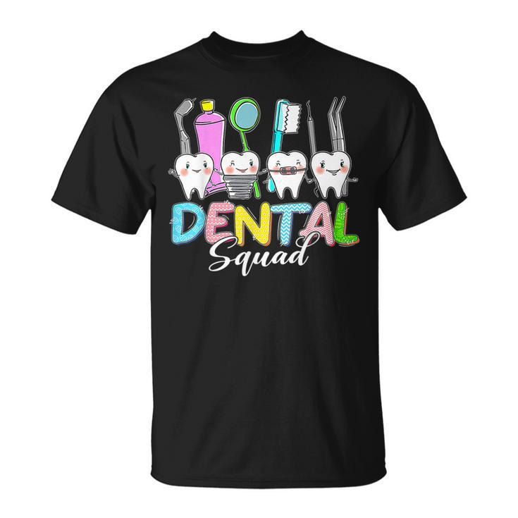 Funny Th Dental Squad Dentist Happy Easter Day  Unisex T-Shirt
