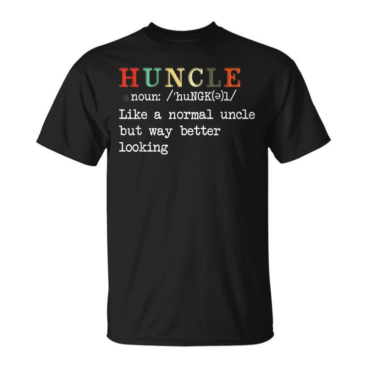 Funny Uncle Hunkle Definition Mens Boys Girls Unisex T-Shirt