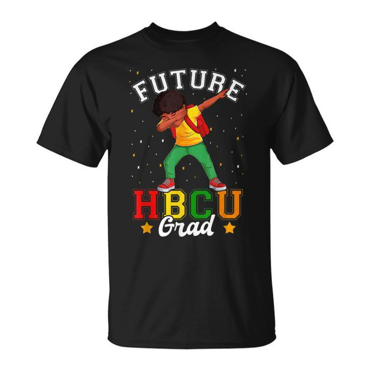 Future Hbcu Grad College Graduation Afro Dabbing Black Boys  Unisex T-Shirt