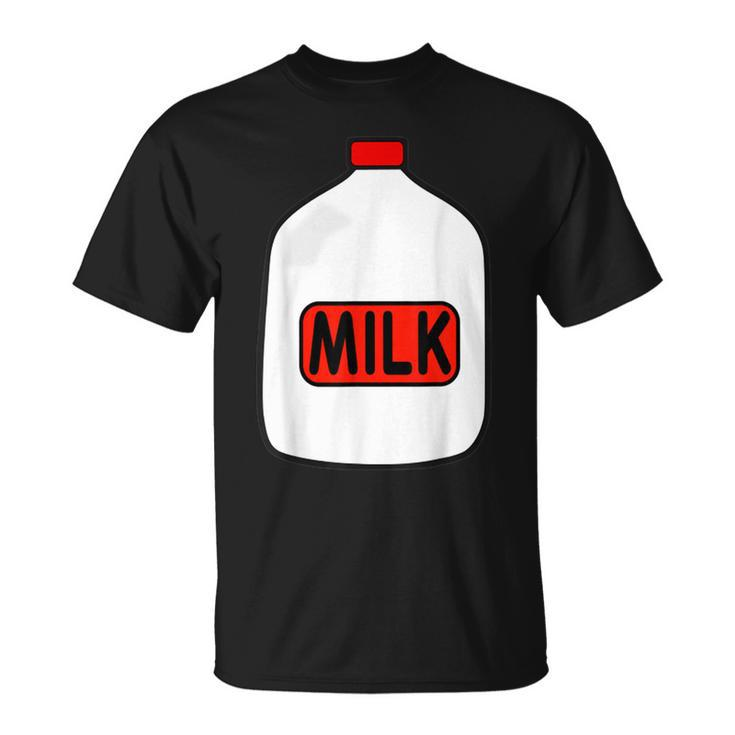 Gallon Of Milk Costume Match With Cookie Costumes T-Shirt
