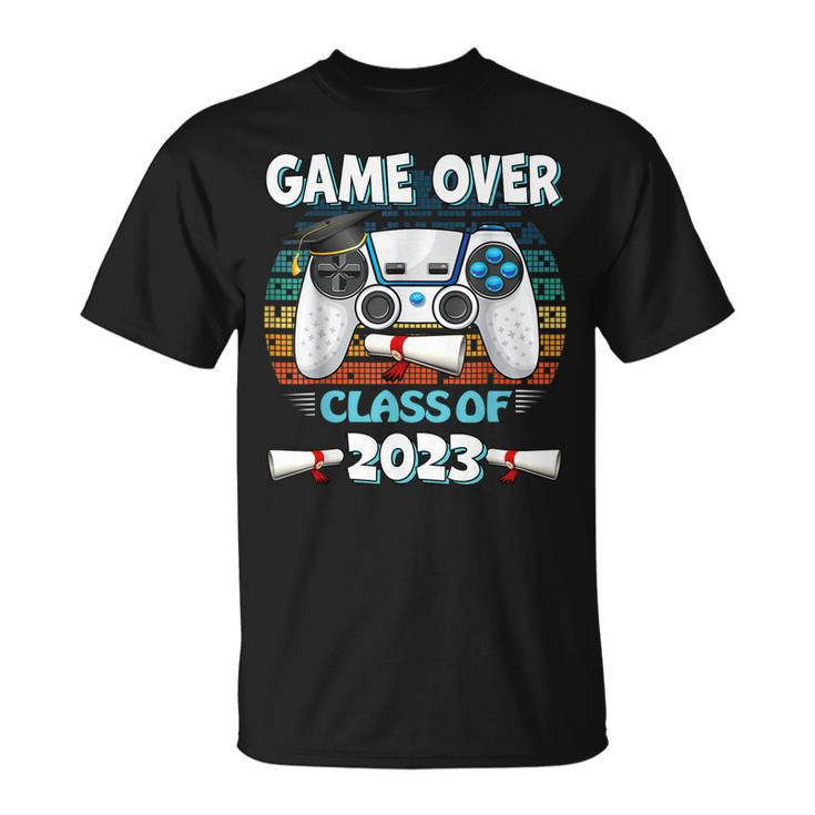 Game Over Class Of 2023 Video Gamer Graduation Gamer  Unisex T-Shirt