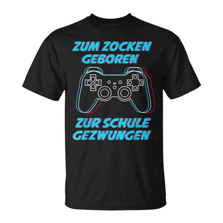 Gamer Videospiele Konsole Ps5 Gaming Geburtstag Zocken T-Shirt