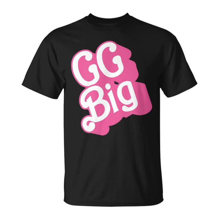 Gg Grand Big Pledge Rush Alumnae Sorority Vintage Pink T-Shirt