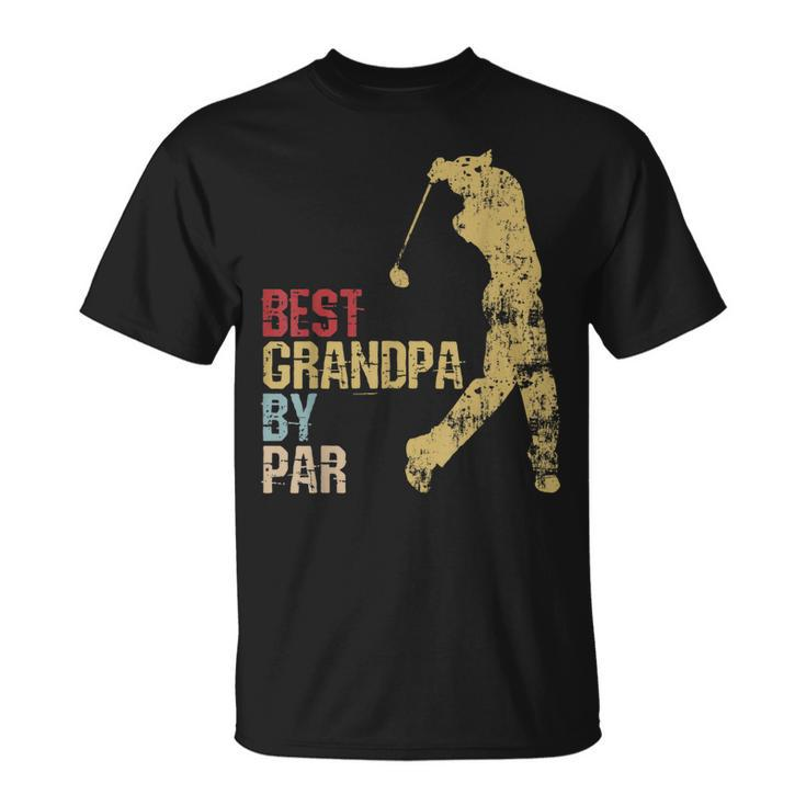 Golfing Fathers Day Golf Grand Daddy Golfer Gift For Mens Unisex T-Shirt