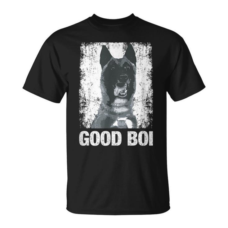 Goodboi Fur Missle Patriotic Military Dog Special Forces Unisex T-Shirt