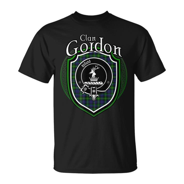 Gordon Clan Crest | Scottish Clan Gordon Family Crest Badge Unisex T-Shirt