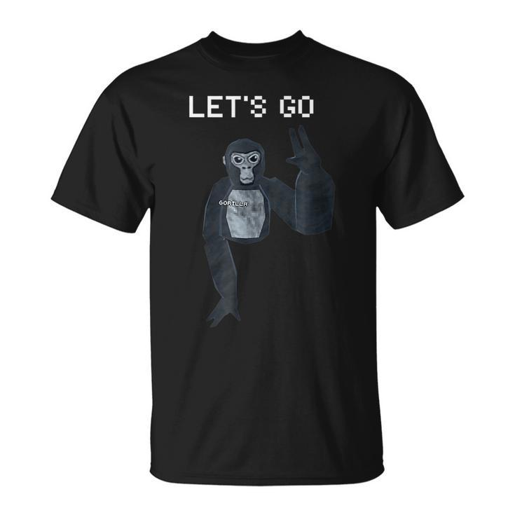 Gorilla Tag Monke Meme Vr For Kids Adults N T-Shirt