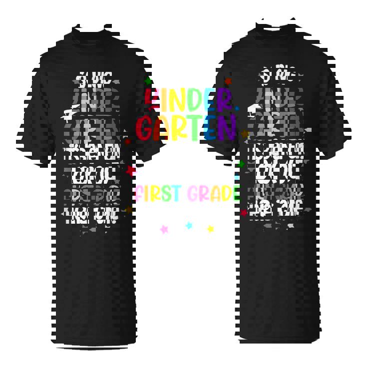 Graduation 2023 Kindergarten Last Day Of School Graduation  Unisex T-Shirt