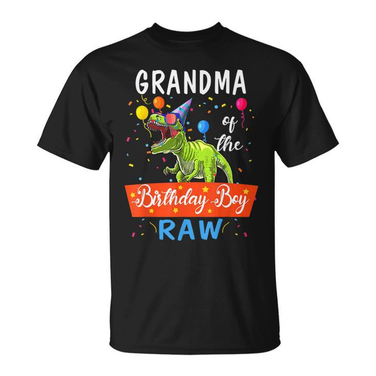 Grandma Dinosaur  Funny Cute Birthday Boy Family Unisex T-Shirt