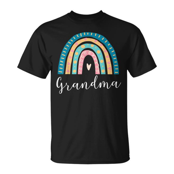 Grandma Rainbow Gifts Family Matching Birthday Unisex T-Shirt