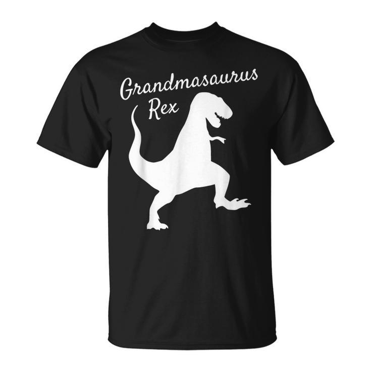 Grandma Saurus Rex  Family Dinosaur Christmas Pajamas Unisex T-Shirt