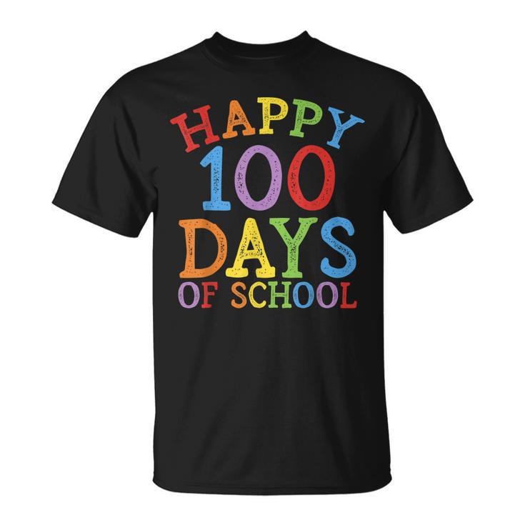 Happy 100 Days Of School 100Th Day Costume Teacher T-shirt - Seseable