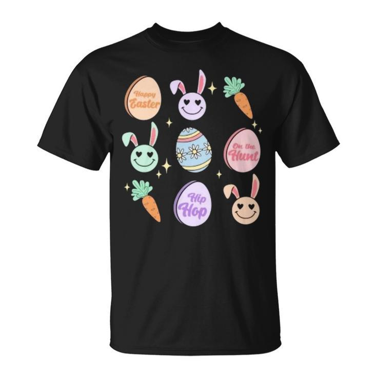 Happy Easter On The Hunt Hip Hop Unisex T-Shirt
