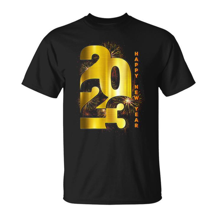 Happy New Year 2023 New Years Eve Party Supplies 2023 V2 T-shirt