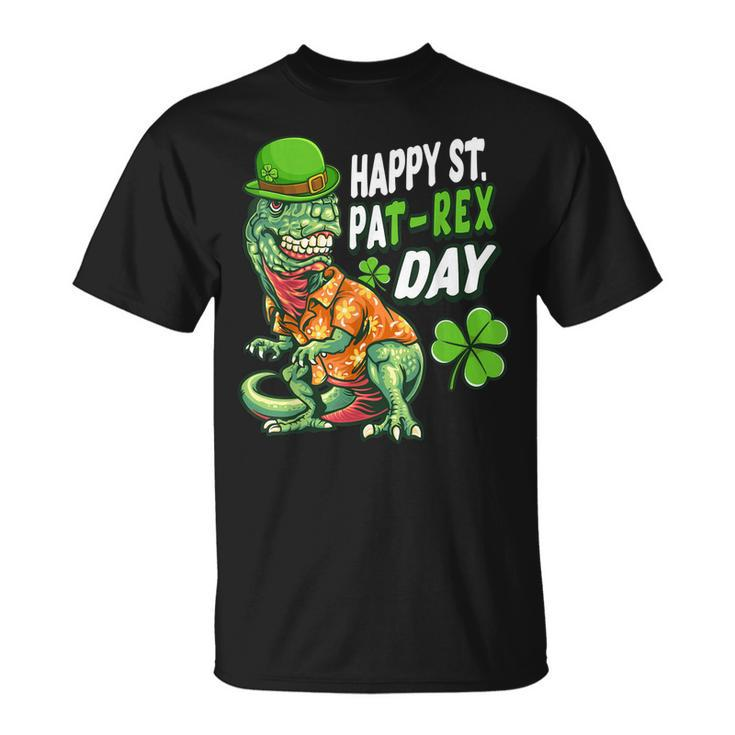 Happy St Pat-Rex Dinosaur Saint Patricks Day For Boys Girls  Unisex T-Shirt