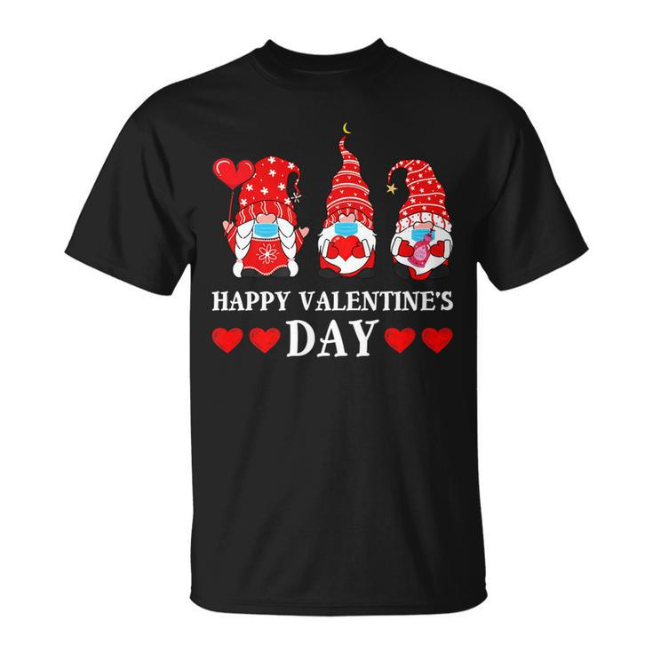Happy Valentines Day Gnome Valentine For Her Him T-Shirt