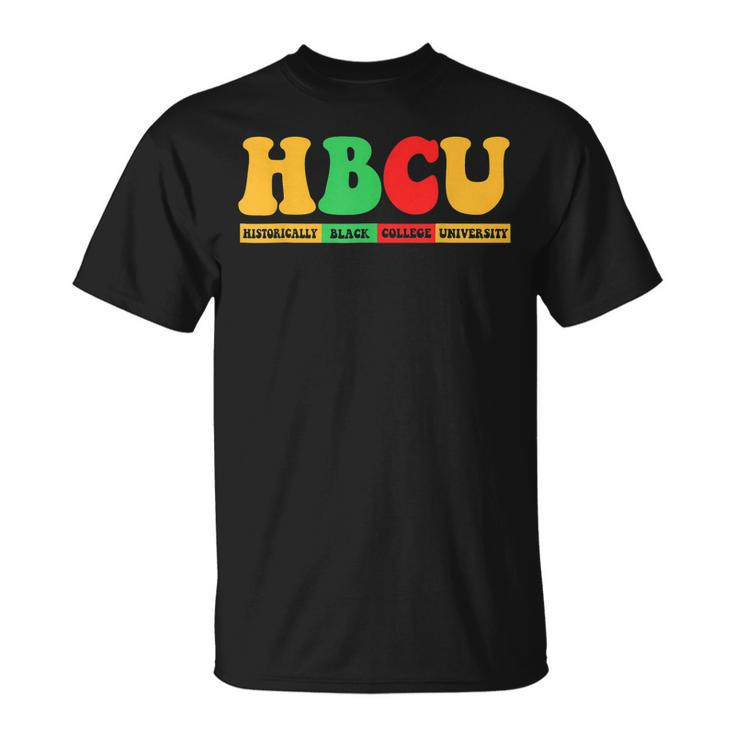 Hbcu Historically Black College University Black History T-Shirt
