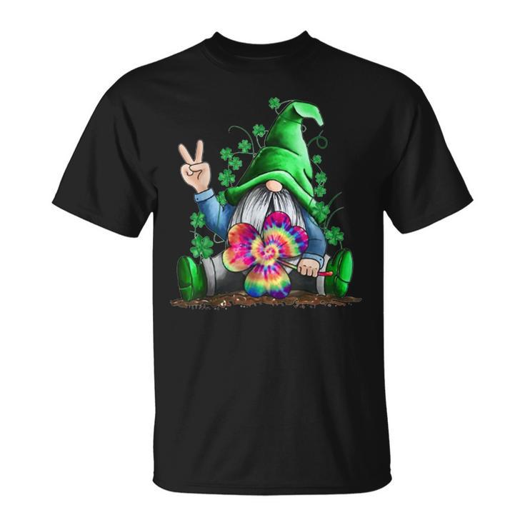 Hippie Gnomes  Hippie Clover St Patricks Day Gifts  Unisex T-Shirt