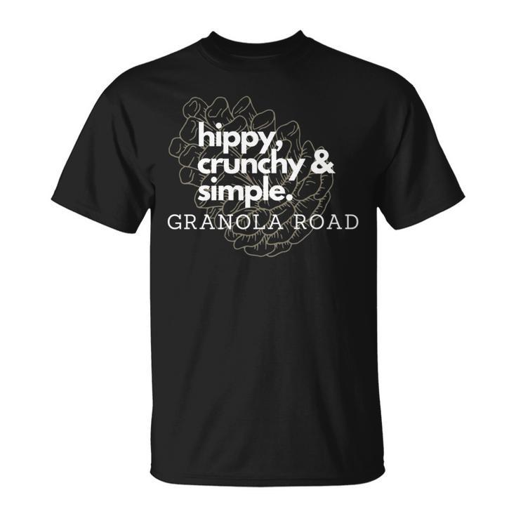 Hippy Crunchy & Simple   Unisex T-Shirt
