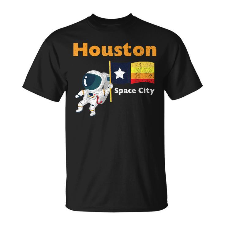 Houston Texas 1965 Space City Astronaut - Rocket Space   Unisex T-Shirt