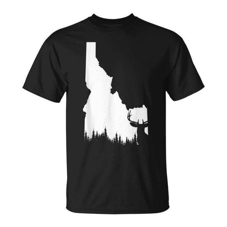 Hunter | Elk & Deer State - Vintage Idaho Hunting  Unisex T-Shirt