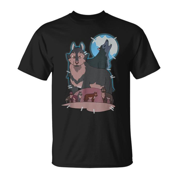 Hunter’S Wolf Owl House V2 T-shirt