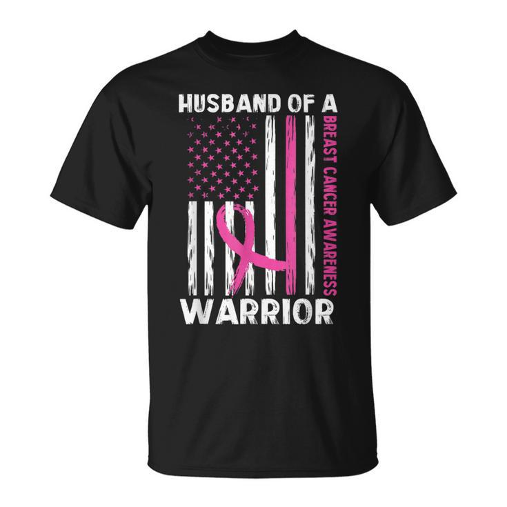Husband Of A Warrior Breast Cancer Awareness Support Squad Unisex T-Shirt