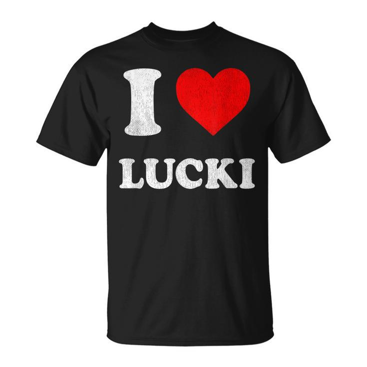 I Love Lucki   Unisex T-Shirt