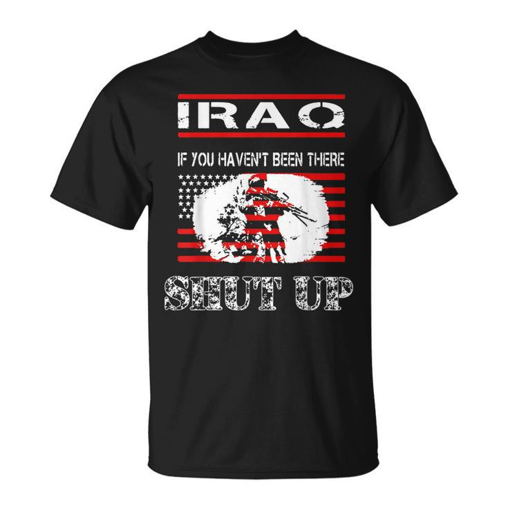 Iraq T Veteran Soldier Military Desert Shield T-Shirt