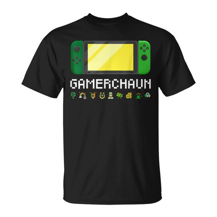 Irish Video Game Controller Leprechaun Boys St Patricks Day  Unisex T-Shirt