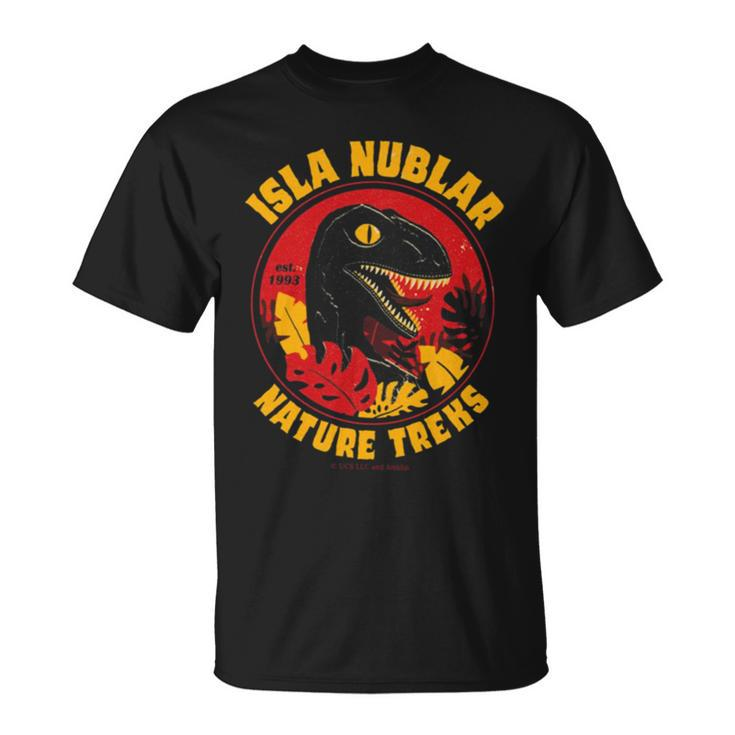 Isla Nublar Nature Treks Dinosaur Unisex T-Shirt