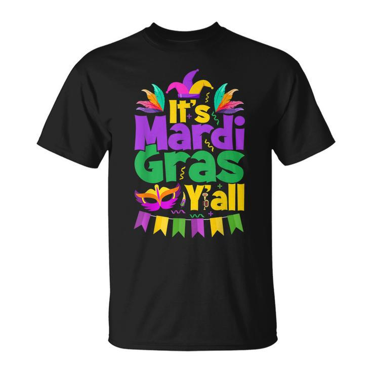 Its Mardi Gras Yall Mardi Gras V2 T-Shirt