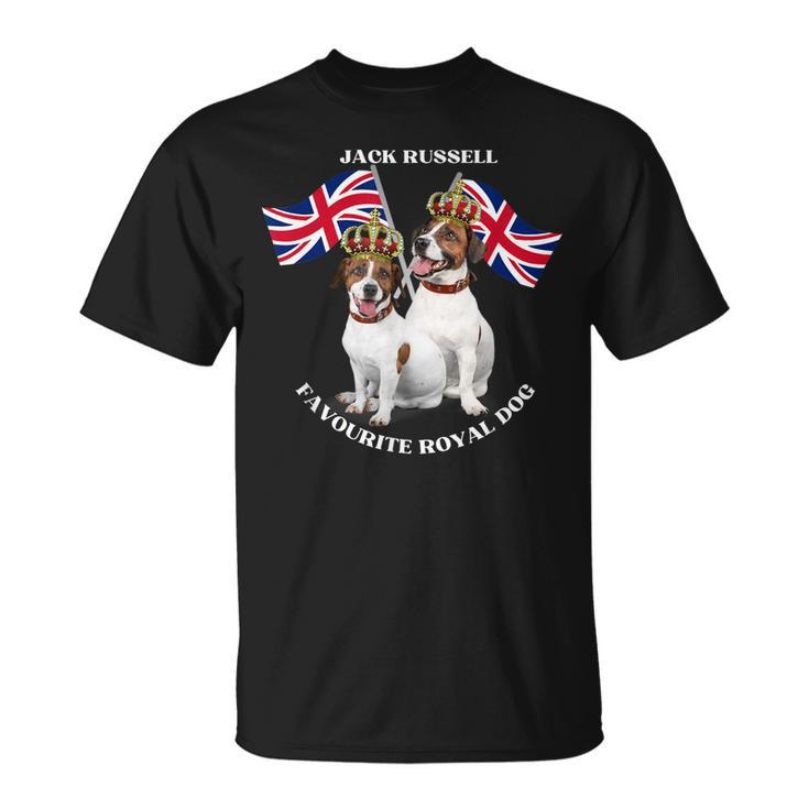 Jack Russell King Charles Coronation Celebration Memorabilia  Unisex T-Shirt