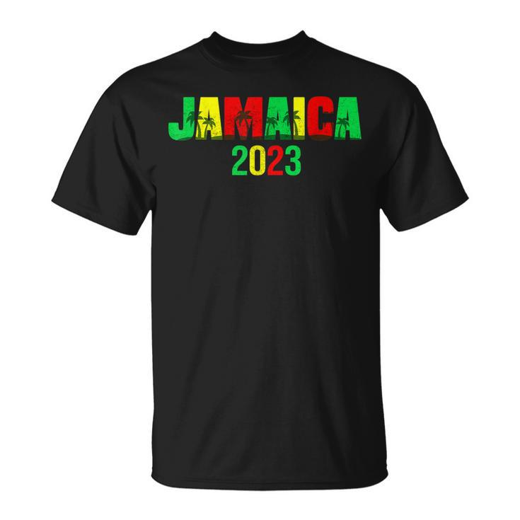 Jamaica 2023 Holiday Matching Family Group Vacation Trip  Unisex T-Shirt