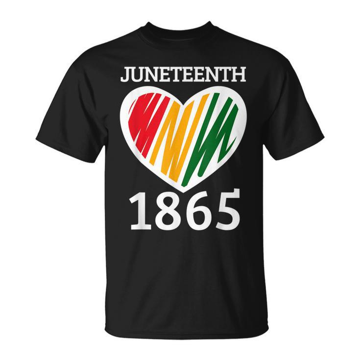 Junenth 1865 African American Freedom Day  Unisex T-Shirt