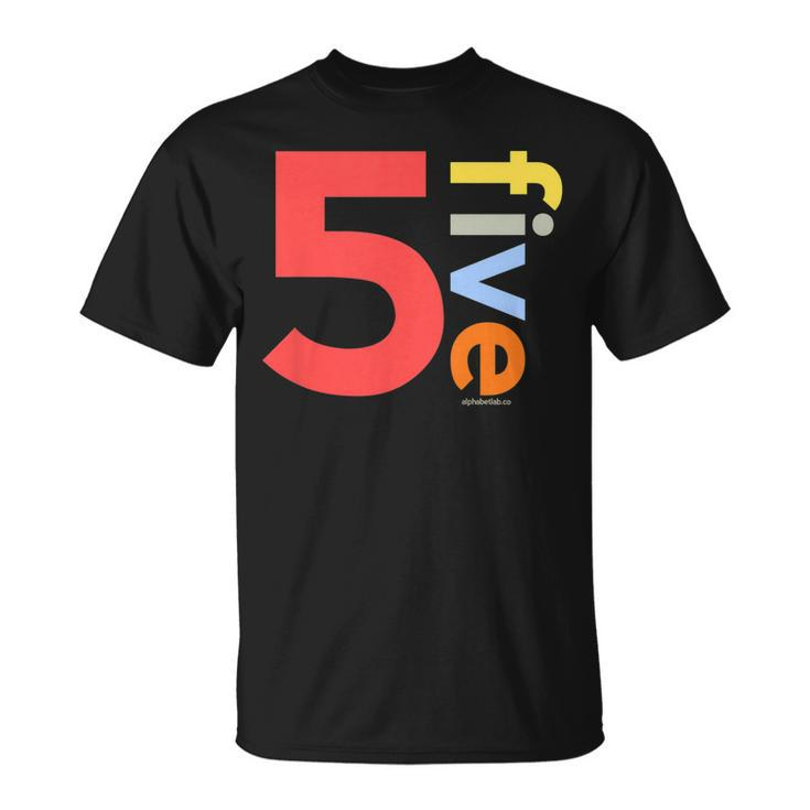 Kids 5Th Birthday Shirt For Boys 5 | Age 5 Age Five Boys Gift Unisex T-Shirt