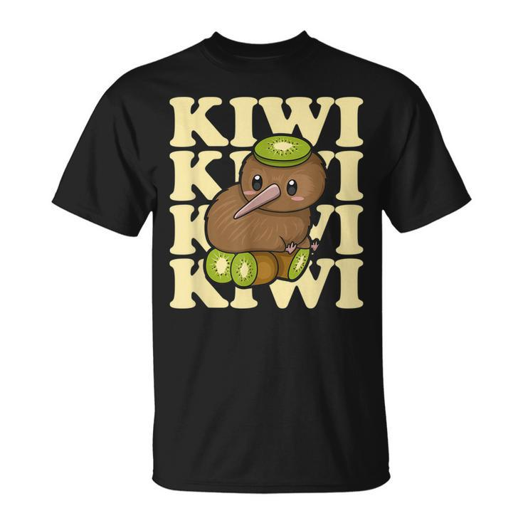 Kiwi New Zealand Quote For A Kiwi Bird Lover T-shirt