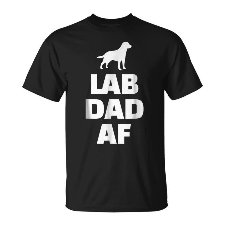 Lab Dad Af Unisex T-Shirt