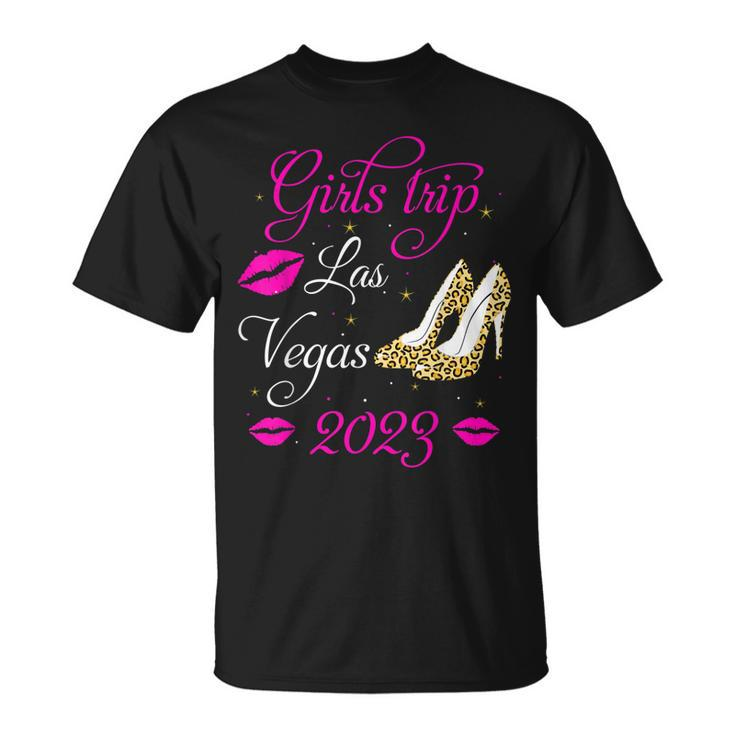Las Vegas Girls Trip 2023 Girls Cruise Trip Matching  Unisex T-Shirt