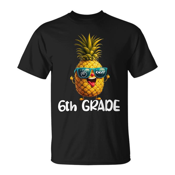 Last Day Of 6Th Grade Peace Out 6Th Grade Funny Graduation  Unisex T-Shirt