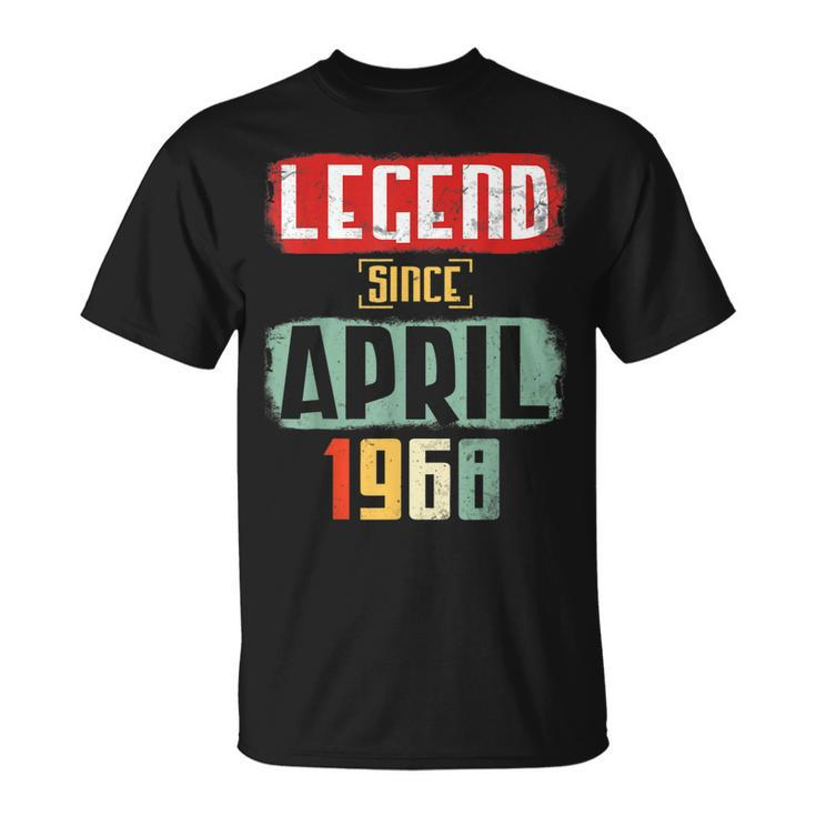 Legend Since April 1968 Happy Birthday 55 Years Old Me You  Unisex T-Shirt