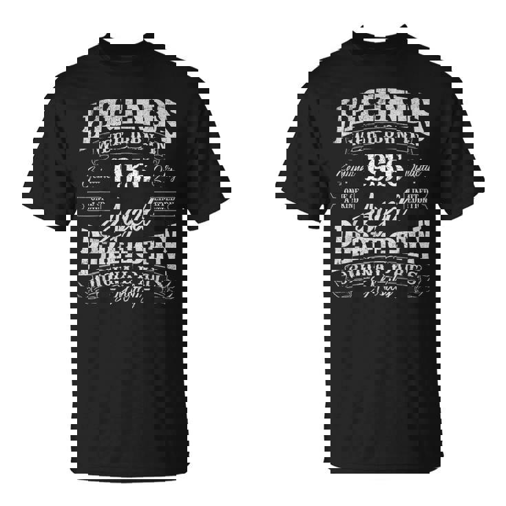 Legends Were Born In 1936 Year Of Birth Birthday Unisex T-Shirt