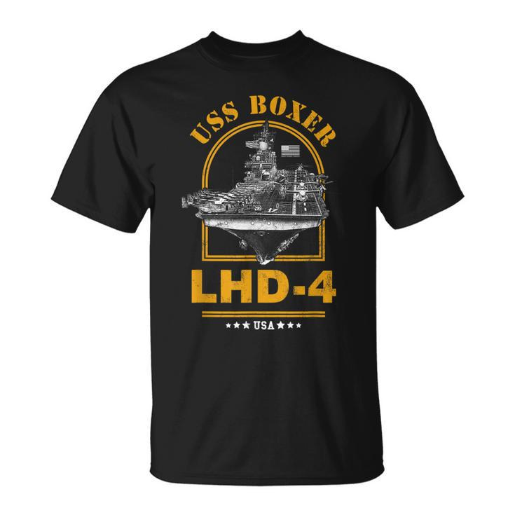 Lhd4 Uss Boxer T-Shirt