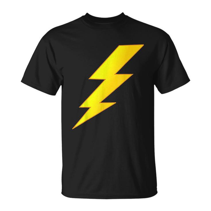 Lightning Bolt Last Minute Halloween Costume T-shirt