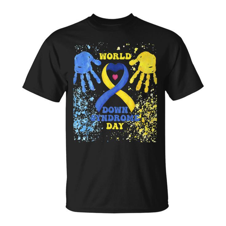 Love World Down Syndrome Awareness Day Love T-Shirt