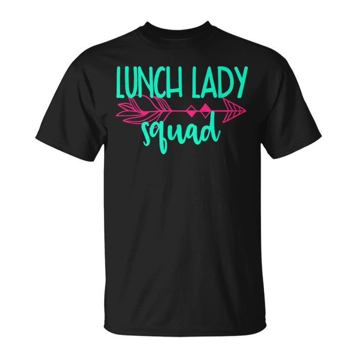 Lunch Lady Squad School Cafeteria Team Group Gift Unisex T-Shirt